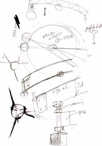 One of many sketches
