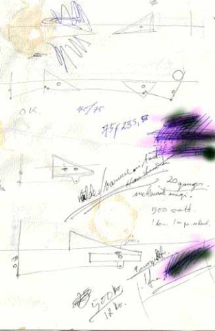 One of many sketches