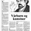 Press &raquo; Vårbarn og kunstner